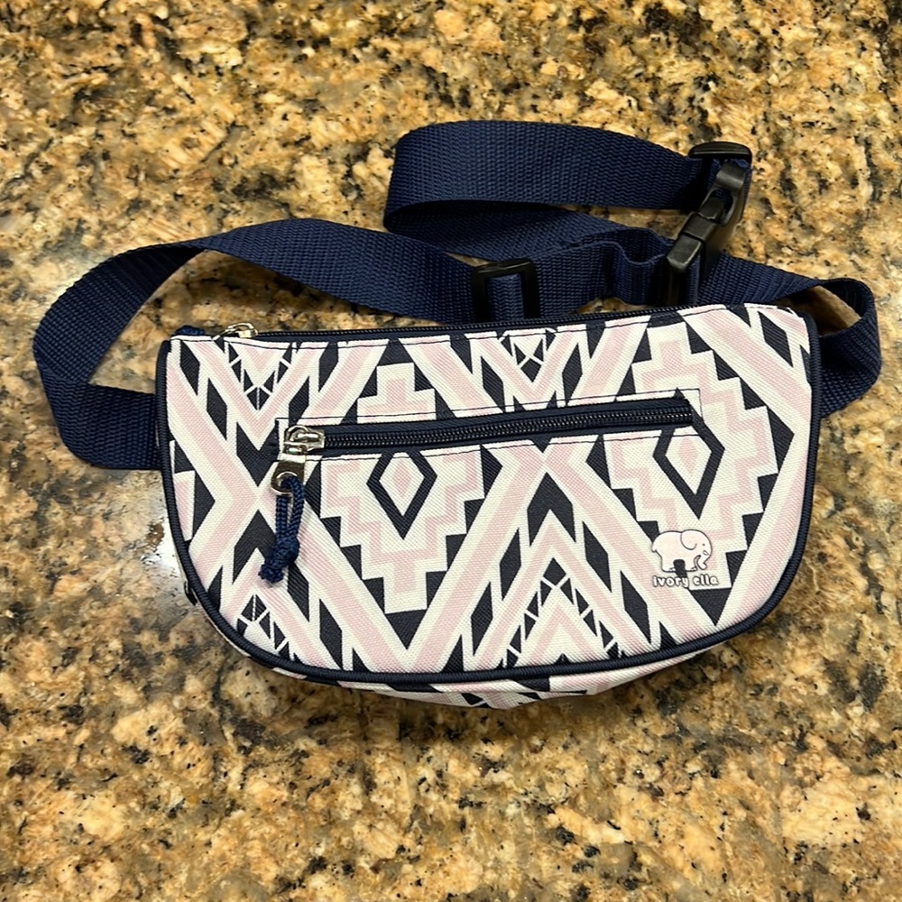 Excellent like new condition ivory ella waist bag